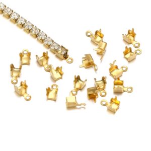 2mm tennis bracelets claw clasp-10 pieces