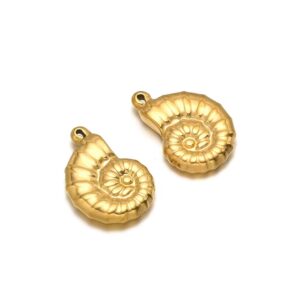 Sea shell ocean charm