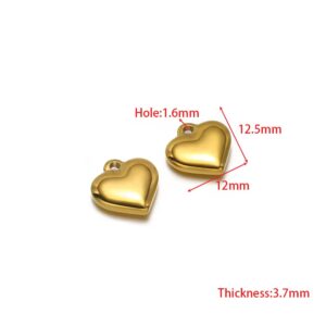 Medium heart charm