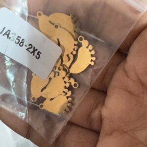 Mini baby feet charm