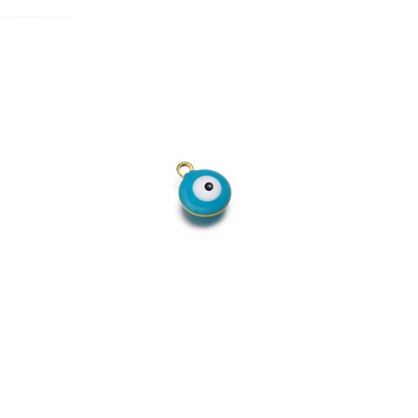 Evil eye round sky blue - Image 2