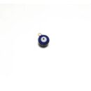 Evil eye round navy blue