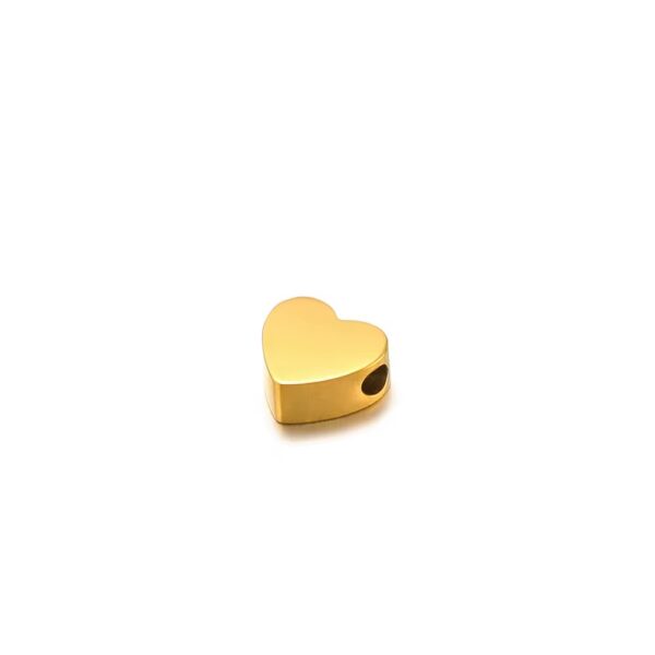 Mini heart charm pendant - Image 4