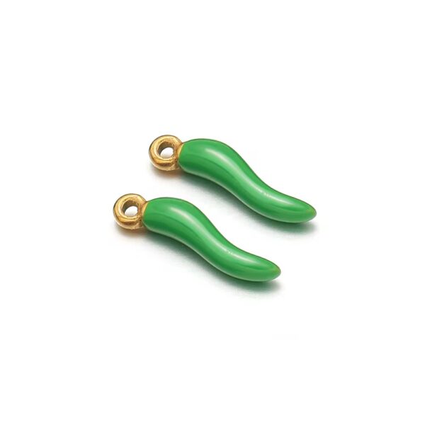 Mini golden dark green chilly - Image 2