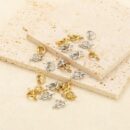 Gold mini Knot charm