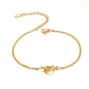 Gold mini Knot charm