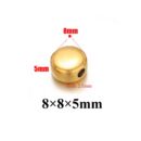 Mini round charm pendant