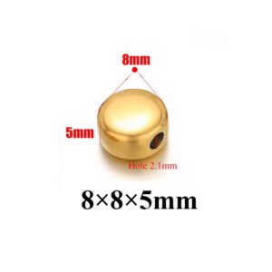 Mini round charm pendant
