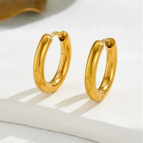 Daily wear medium hoops - Image 2