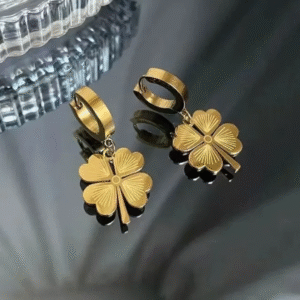 Four clover earrings