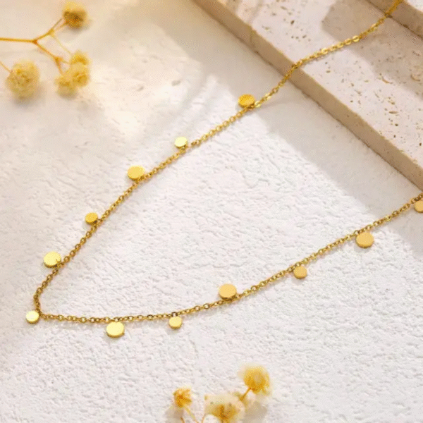 Taseel necklace round