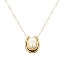Pearl U necklace