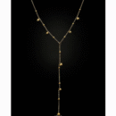 Multi tassel layer drop necklace