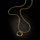 Emerald bold necklace