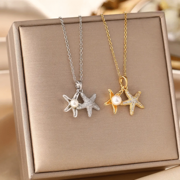 Pearl Star necklace - Image 3