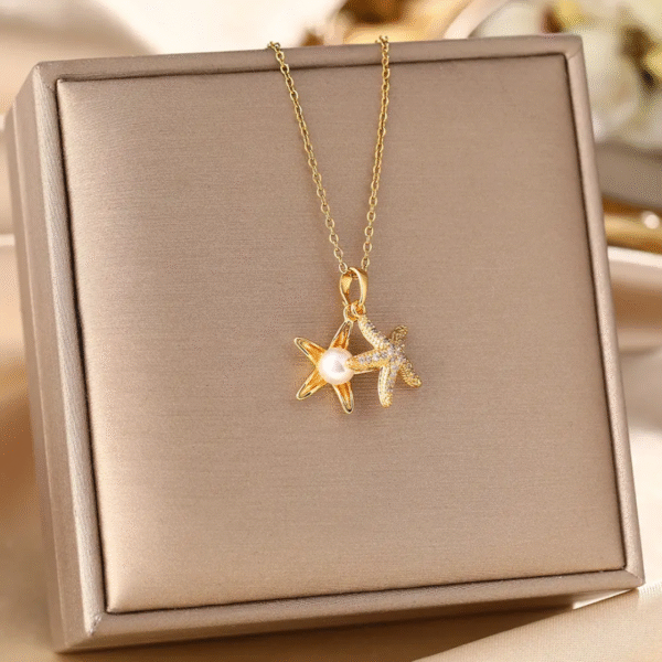 Pearl Star necklace