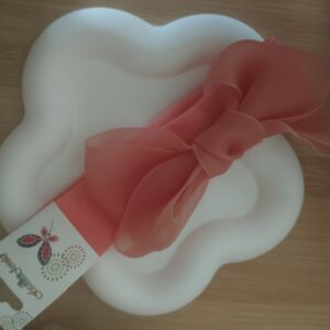 Baby head band Peach Dark