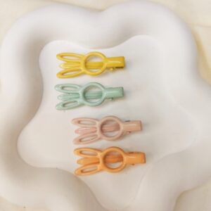 Bunny Multicolor Aligator clips